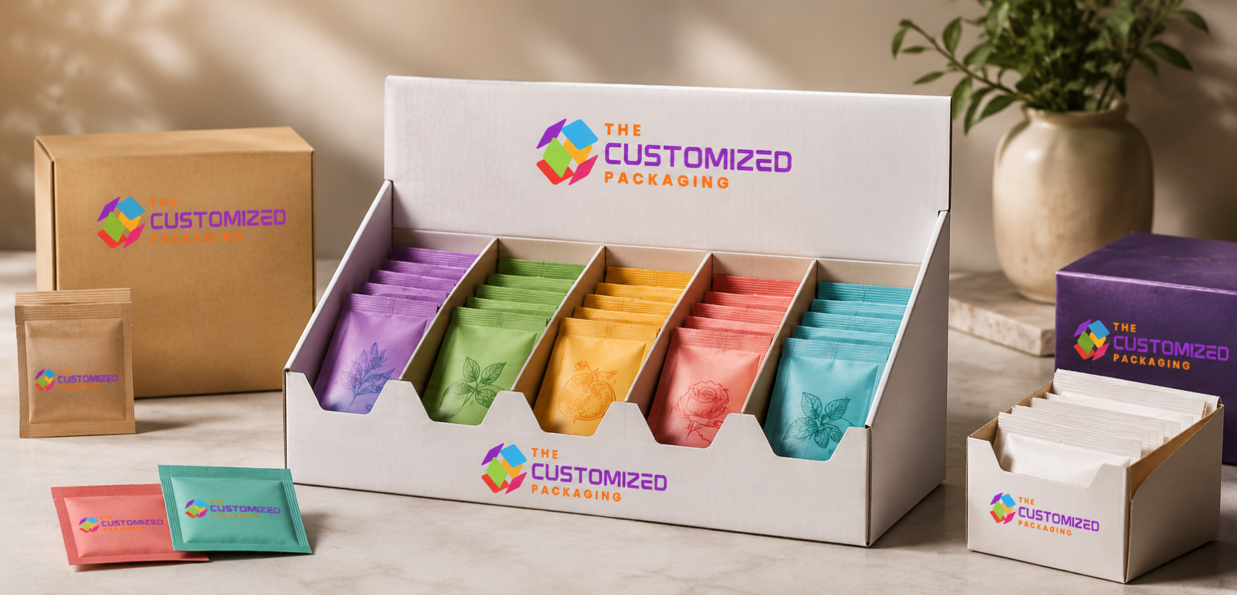 Premium Finishes for Corrugated Dispenser Boxes